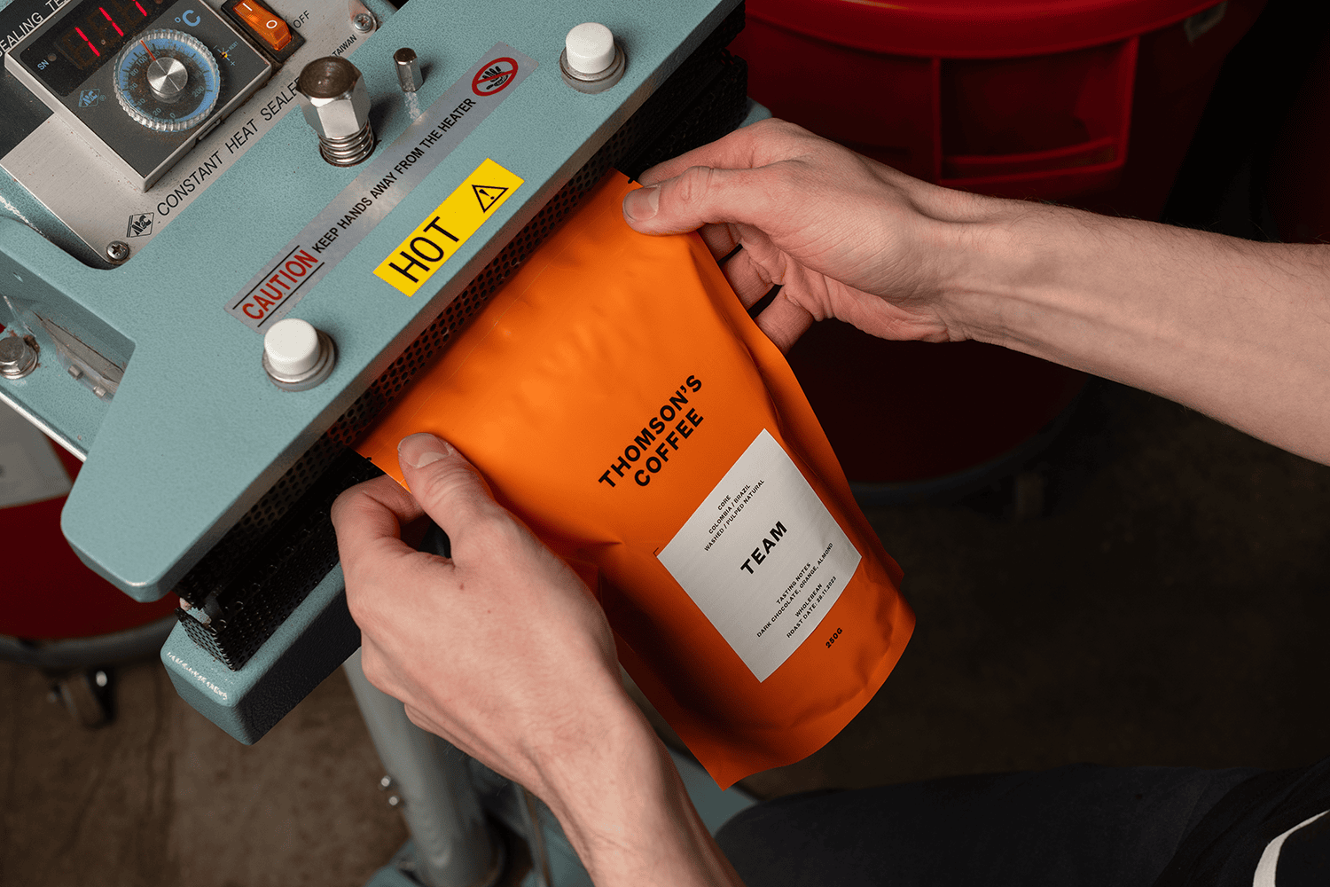 Thomson's Coffee Roasters bag